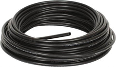 Parker - 10mm OD, 100' Long, Polyethylene Tube - Black, -80 to 150°F - Makers Industrial Supply