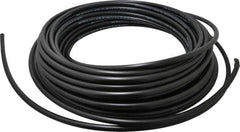 Parker - 1/4" ID x 3/8" OD, 1/16" Wall Thickness, 100' Long, Polyethylene Tube - Black, 125 Max psi, -80 to 150°F - Makers Industrial Supply