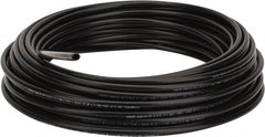 Parker - 8mm OD, 100' Long, Polyethylene Tube - Black, -80 to 150°F - Makers Industrial Supply