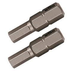 Hex Metric Insert Bit 10.0 × 25mm (2 Bit Pack) - Makers Industrial Supply