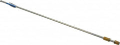 AGS Company - 1/4" OD x 20" Long, Automotive Brake Line - Steel with Galvanized Zinc Coating - Makers Industrial Supply