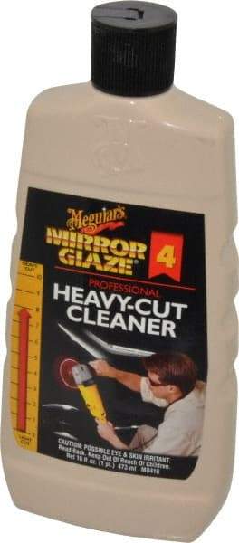 Mirror Glaze - Automotive Heavy Cut Cleaner - 16 oz Bottle - Makers Industrial Supply