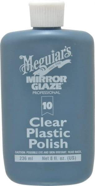 Mirror Glaze - Automotive Plastic Polish - 8 oz Bottle - Makers Industrial Supply