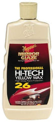 Mirror Glaze - Automotive Liquid Yellow Wax - 16 oz Bottle - Makers Industrial Supply