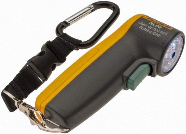 Fluke - UV Refrigerant Leak Detector Flashlight - 3 AAA Batteries (Included) - Makers Industrial Supply