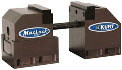 Kurt - 3-1/2" Jaw Width, 4-5/8" High x 8" Long Vise - For Use with 5 Axis Workholding Systems - Makers Industrial Supply