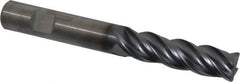 Kennametal - 5/8", 4 Flute, Solid Carbide, 0.06" Corner Radius End Mill - 5" OAL, 2-1/4" LOC - Makers Industrial Supply