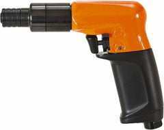 Cleco - 1/4" Bit Holder, 1,900 RPM, Pistol Grip Handle Air Screwdriver - 26 In/Lb Torque, 1/8" Inlet, 11 CFM - Makers Industrial Supply