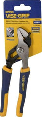 Irwin - 6" OAL, 1" Jaw Length, Groove Joint Pliers - Smooth Jaw, Smooth Head, ProTouch Handles - Makers Industrial Supply