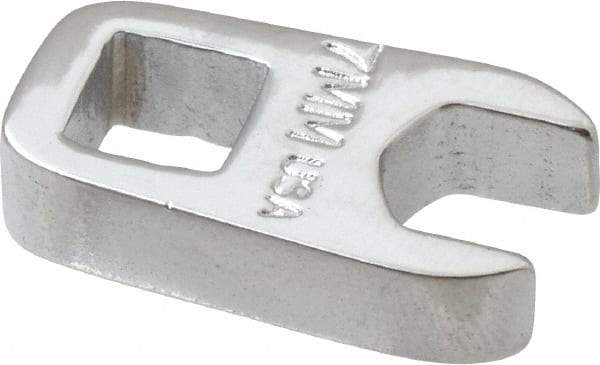 Proto - 7mm 1/4" Drive Chrome Crowfoot Wrench - 33/64" Head Diam x 0.218" Head Thickness, 0.93" OAL - Makers Industrial Supply