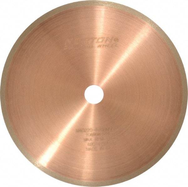 Norton - 5" Diam x 1/2" Hole, 220 Grit Surface Grinding Wheel - Diamond, Type 1A1R, Fine Grade - Makers Industrial Supply