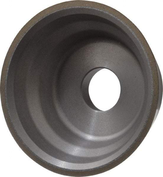 Norton - 3" Diam, 3/4" Hole Size, 1-1/4" Overall Thickness, 150 Grit, Type 11 Tool & Cutter Grinding Wheel - Very Fine Grade, Diamond, Resinoid Bond - Makers Industrial Supply