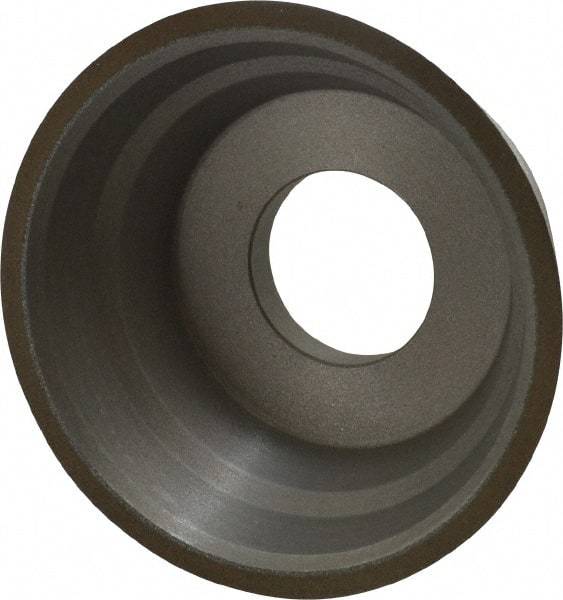 Norton - 3-3/4" Diam, 1-1/4" Hole Size, 1-1/2" Overall Thickness, 150 Grit, Type 11 Tool & Cutter Grinding Wheel - Very Fine Grade, CBN, Resinoid Bond - Makers Industrial Supply