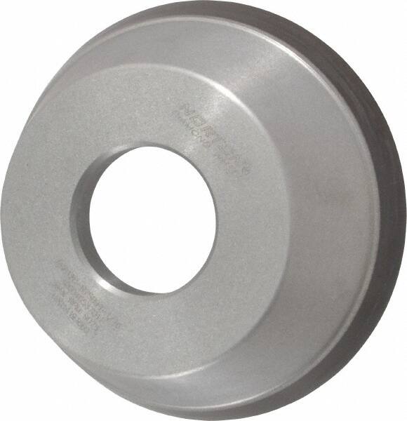 Norton - 3-3/4" Diam, 1-1/4" Hole Size, 1-1/2" Overall Thickness, 120 Grit, Type 11 Tool & Cutter Grinding Wheel - Fine Grade, Diamond, Resinoid Bond - Makers Industrial Supply