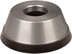 Norton - 3-3/4" Diam, 1-1/4" Hole Size, 1-1/2" Overall Thickness, 220 Grit, Type 11 Tool & Cutter Grinding Wheel - Very Fine Grade, Diamond, Resinoid Bond - Makers Industrial Supply