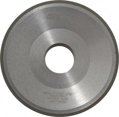 Norton - 3" Diam, 3/4" Hole Size, 7/16" Overall Thickness, 150 Grit, Type 12 Tool & Cutter Grinding Wheel - Very Fine Grade, Diamond, Resinoid Bond - Makers Industrial Supply