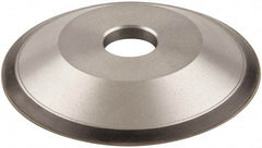 Norton - 6" Diam, 1-1/4" Hole Size, 3/4" Overall Thickness, 150 Grit, Type 12 Tool & Cutter Grinding Wheel - Very Fine Grade, Diamond, Resinoid Bond - Makers Industrial Supply