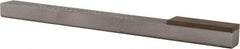 Norton - Coarse, 1" Length of Cut, Single End Diamond Hone - 10/20 Micron, 3/8" Wide x 1/4" High x 4" OAL - Makers Industrial Supply