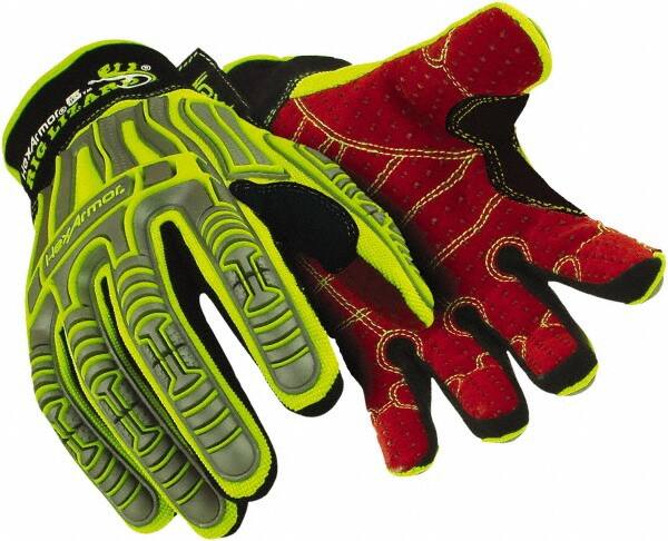 HexArmor - Size M (8), ANSI Cut Lvl 2, Puncture Lvl 2, HPPE Fiber Cut & Puncture Resistant Gloves - Makers Industrial Supply