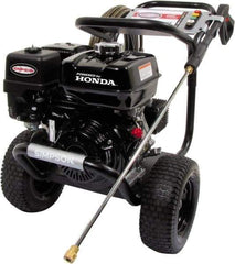 Simpson - Gas, 8.5 hp, 4,000 psi, 2.8 GPM, Cold Water Pressure Washer - AAA Triplex, 50' x 3/8" Hose - Makers Industrial Supply