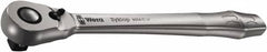 Wera - 1/2" Drive Slim Line Head Quick-Release Ratchet - Satin Finish, 281mm OAL, 76 Gear Teeth, Ergonomic Handle, Reversible Head - Makers Industrial Supply