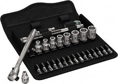 Wera - 1/4" Drive Standard Socket Set - 5 to 13mm - Makers Industrial Supply