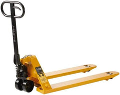 Lift-Rite - 5,500 Lb Capacity, 7-7/8" Lift Industrial Pallet Truck - 3" Min Lift Height, 42" Fork Length x 7" Fork Width, 27" Overall Width - Makers Industrial Supply