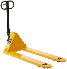 Lift-Rite - 5,500 Lb Capacity, 7-7/8" Lift Industrial Pallet Truck - 3" Min Lift Height, 42" Fork Length x 7" Fork Width, 20-1/2" Overall Width - Makers Industrial Supply