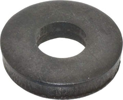 Gibraltar - 5/16" Screw, Steel Standard Flat Washer - 11/32" ID x 53/64" OD, 3/16" Thick, Black Oxide Finish - Makers Industrial Supply