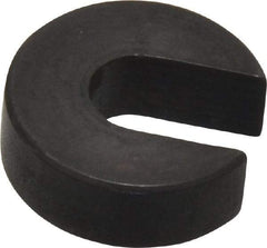 Gibraltar - 1/4" Bolt, 1/4" Thick, Black Oxide Finish, Case Hardened Steel C Washer - Grade 12L14, 9/32" Inside & 3/4" OD - Makers Industrial Supply