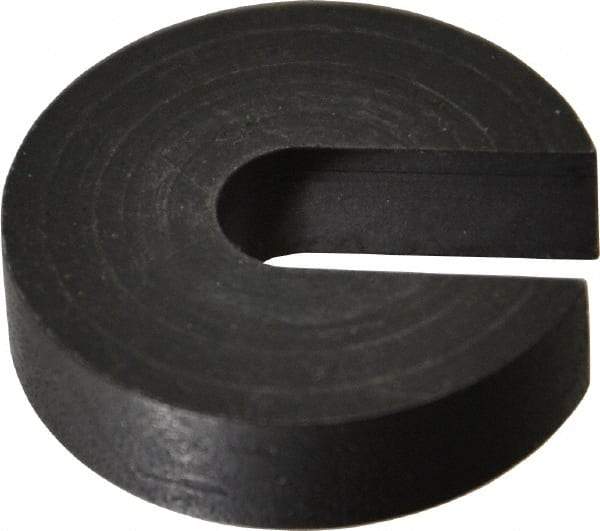 Gibraltar - 1/4" Bolt, 1/4" Thick, Black Oxide Finish, Case Hardened Steel C Washer - Grade 12L14, 9/32" Inside & 1" OD - Makers Industrial Supply