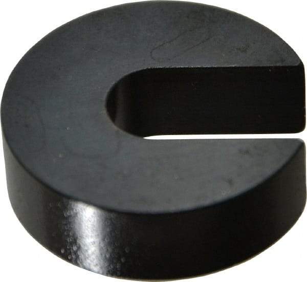 Gibraltar - 5/16 or 3/8" Bolt, 3/8" Thick, Black Oxide Finish, Case Hardened Steel C Washer - Grade 12L14, 13/32" Inside & 1-1/4" OD - Makers Industrial Supply