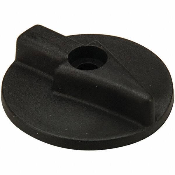 Dynabrade - Air Dual Action Sander Round Switch - Top - Use with 57220, 57221, 57222, 57223, 57224, 57225, 57226, 57227, 57228, 57229 - Makers Industrial Supply