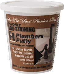 Hercules - Putty Type: Plumber's Putty Container Size: 14 oz. - Makers Industrial Supply