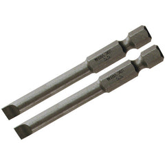 6.5MM 70MM OAL SLOT POWER BIT 2/PK - Makers Industrial Supply