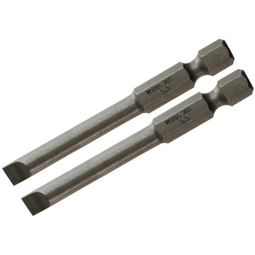 3.5MM 70MM OAL SLOT POWER BIT 2/PK - Makers Industrial Supply