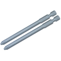 NO 0 70MM OAL PHILLIPS PWR BIT 2/PK - Makers Industrial Supply