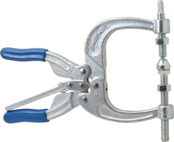 Gibraltar - 700 Lb Load Capacity, 2.72" Throat Depth, 8.5" OAL, Carbon Steel, C Style Plier Clamp - Makers Industrial Supply