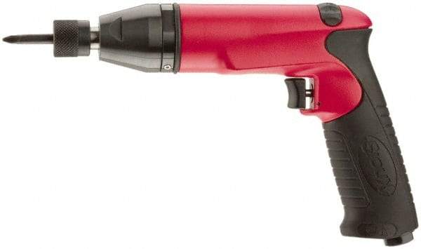 Sioux Tools - 1/4" Bit Holder, 2,500 RPM, Pistol Grip Handle Air Screwdriver - 58 In/Lb Torque, 30 CFM - Makers Industrial Supply