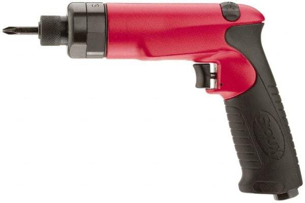 Sioux Tools - 1/4" Bit Holder, 700 RPM, Pistol Grip Handle Air Screwdriver - 220 In/Lb Torque, 30 CFM - Makers Industrial Supply