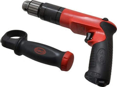 Sioux Tools - 3/8" Reversible Keyed Chuck - Pistol Grip Handle, 1,200 RPM, 14.16 LPS, 30 CFM, 1 hp - Makers Industrial Supply