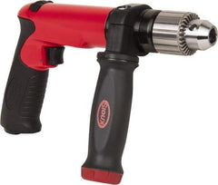 Sioux Tools - 1/2" Reversible Keyed Chuck - Pistol Grip Handle, 700 RPM, 14.16 LPS, 30 CFM, 1 hp - Makers Industrial Supply