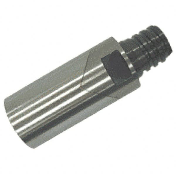 Iscar - T12 Connection to Tip, T12 Connection to Shank, Milling Tip Insert Threaded Extension - 1.5 Inch Extension Length, 0.72 Inch Max Diameter, Multimaster Series - Makers Industrial Supply