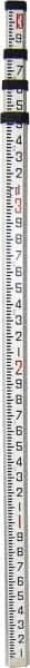 Johnson Level & Tool - Optical Level Aluminum Grade Rod - 4 Sections, 13 Ft. Overall Length - Makers Industrial Supply