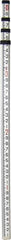 Johnson Level & Tool - Optical Level Aluminum Grade Rod - 4 Sections, 13 Ft. Overall Length - Makers Industrial Supply