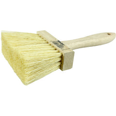 4″ Masonry Brush, 3″ Trim Length, White Tampico Fill - Makers Industrial Supply