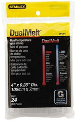 Stanley - 1/4" Diam, 4" Long, Opaque Hot Melt, Low Melt Glue Stick - GS Series - Makers Industrial Supply