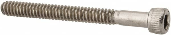 Value Collection - #4-40 UNC Hex Socket Drive, Socket Cap Screw - Grade 18-8 Stainless Steel, Uncoated, 1-1/8" Length Under Head - Makers Industrial Supply