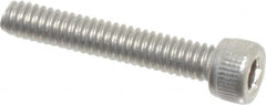 Value Collection - #5-40 UNC Hex Socket Drive, Socket Cap Screw - Grade 18-8 Stainless Steel, Uncoated, 3/4" Length Under Head - Makers Industrial Supply