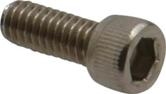 Value Collection - #8-32 UNC Hex Socket Drive, Socket Cap Screw - Grade 18-8 Stainless Steel, Uncoated, 7/16" Length Under Head - Makers Industrial Supply